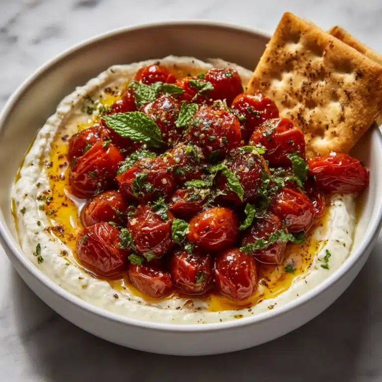 Whipped Feta Dip with Roasted Tomatoes Recipe