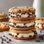 Chocolate Chip Cookie Ice Cream Sandwiches Recipe