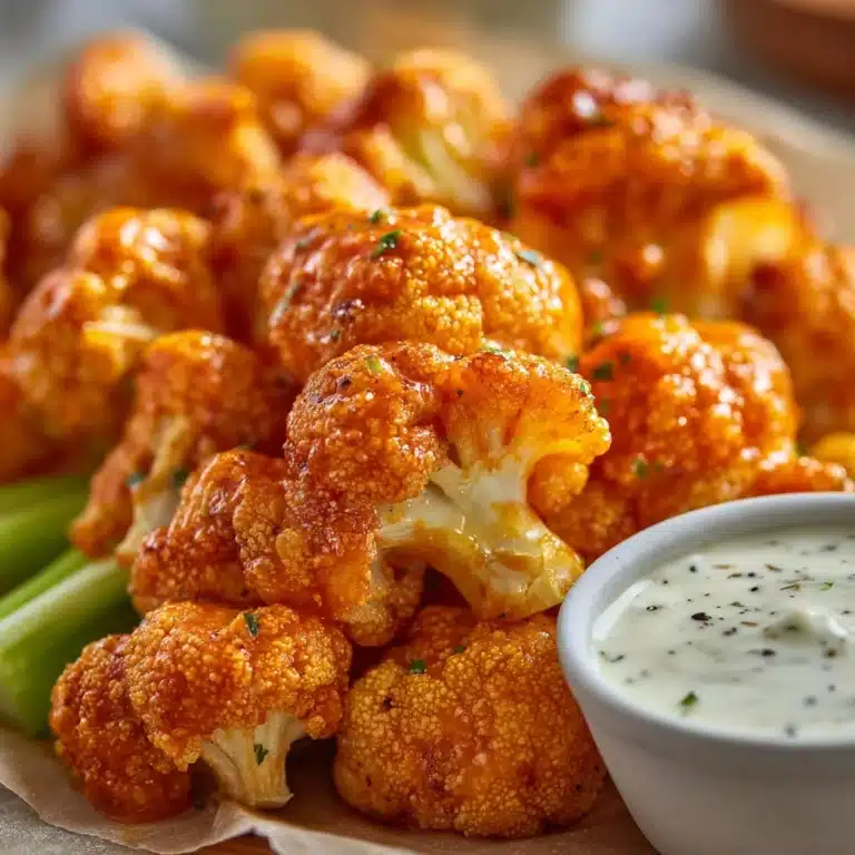 Air Fryer Buffalo Cauliflower Recipe