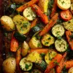 Roasted Potatoes, Carrots, and Zucchini Recipe