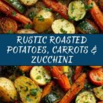 Roasted Potatoes, Carrots, and Zucchini Recipe
