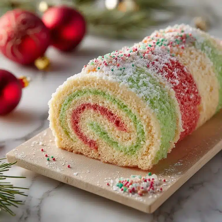 Christmas Cake Roll Recipe