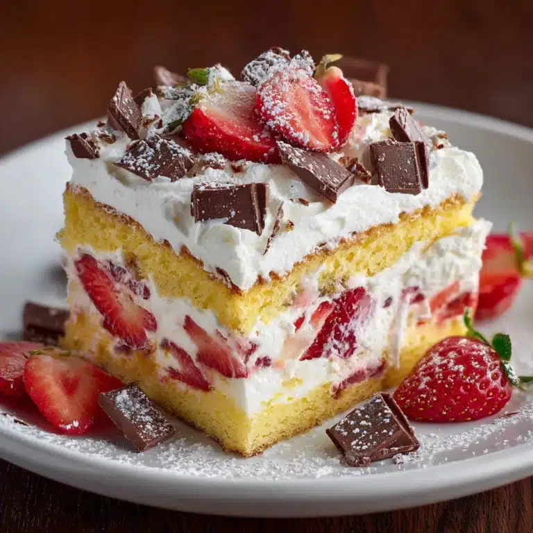 White Chocolate-Strawberry Tiramisu Recipe