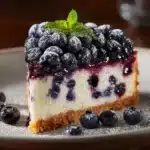White Chocolate Blueberry Cheesecake Recipe