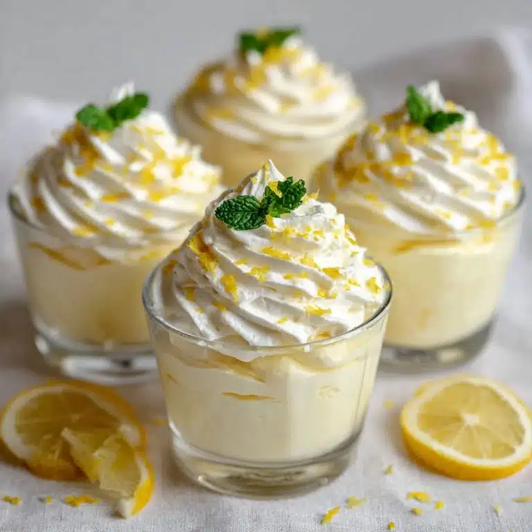 Easy Lemon Mousse Recipe