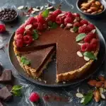 Almond Chocolate Cheesecake Bliss Recipe