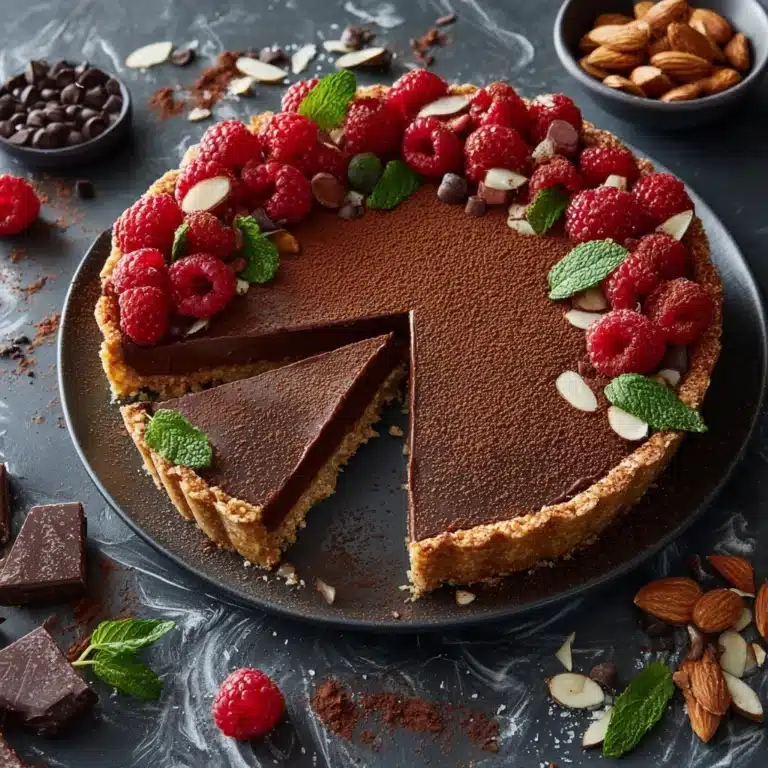 Almond Chocolate Cheesecake Bliss Recipe
