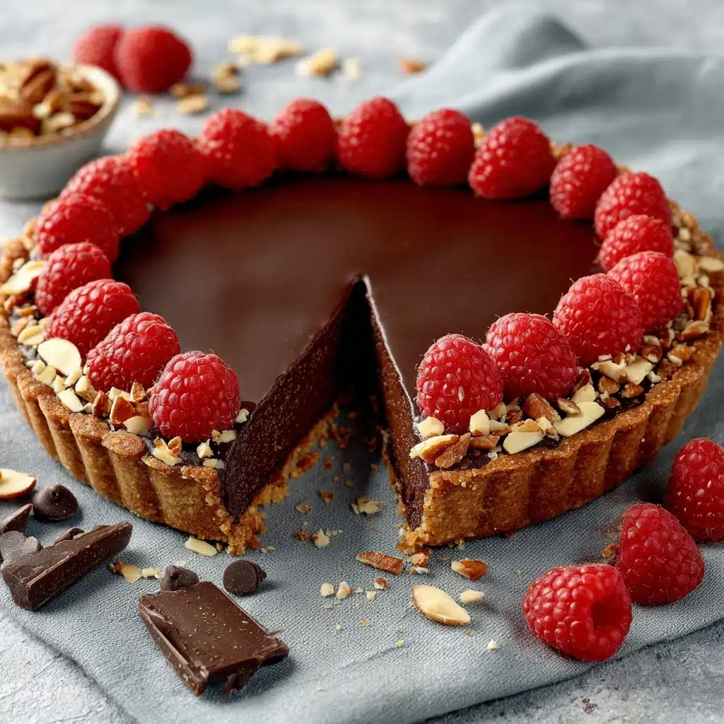Almond Chocolate Cheesecake Bliss Recipe - Recipe Image