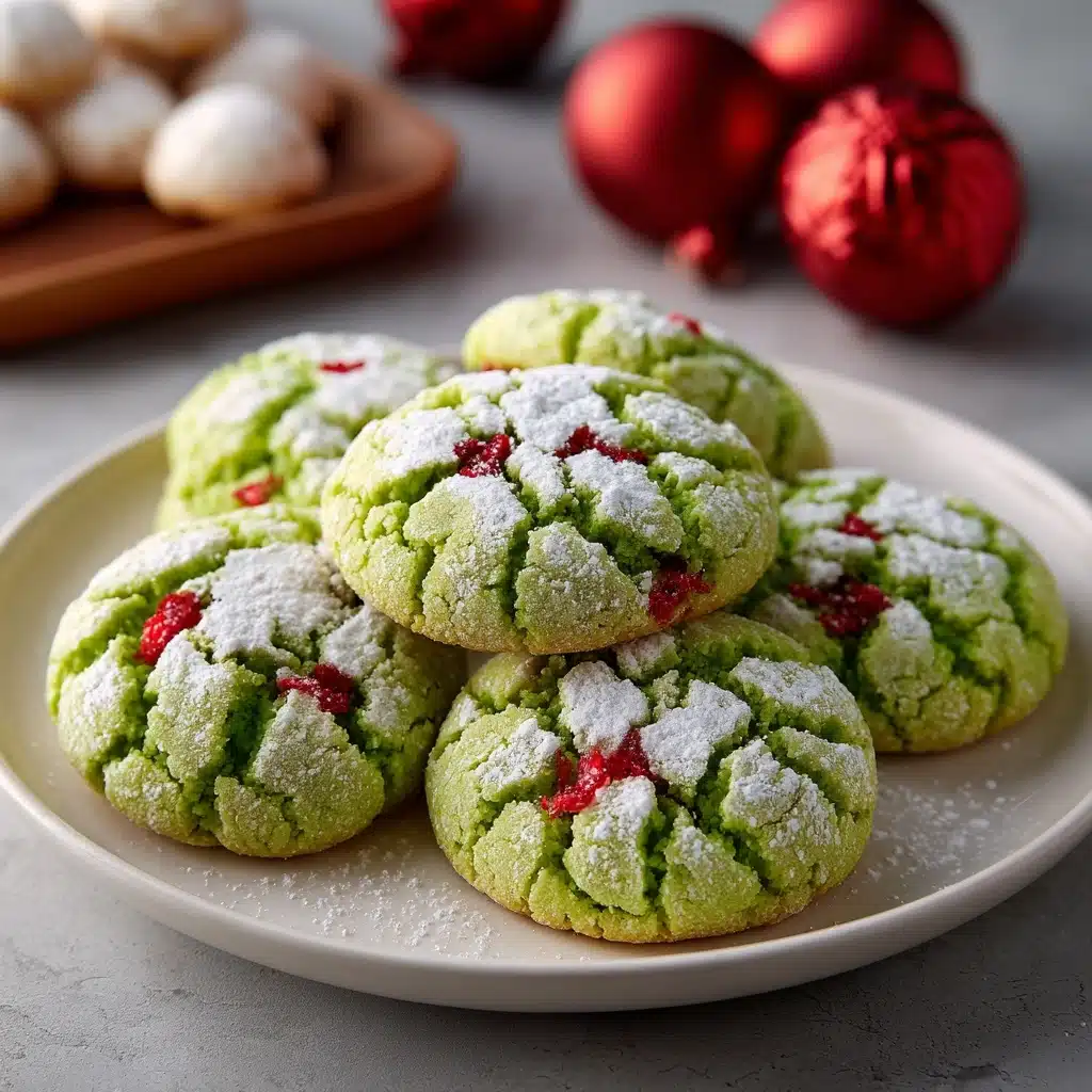 Grinch Cookies Recipe - Recipe Image