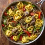 Philly Cheesesteak Tortellini Recipe