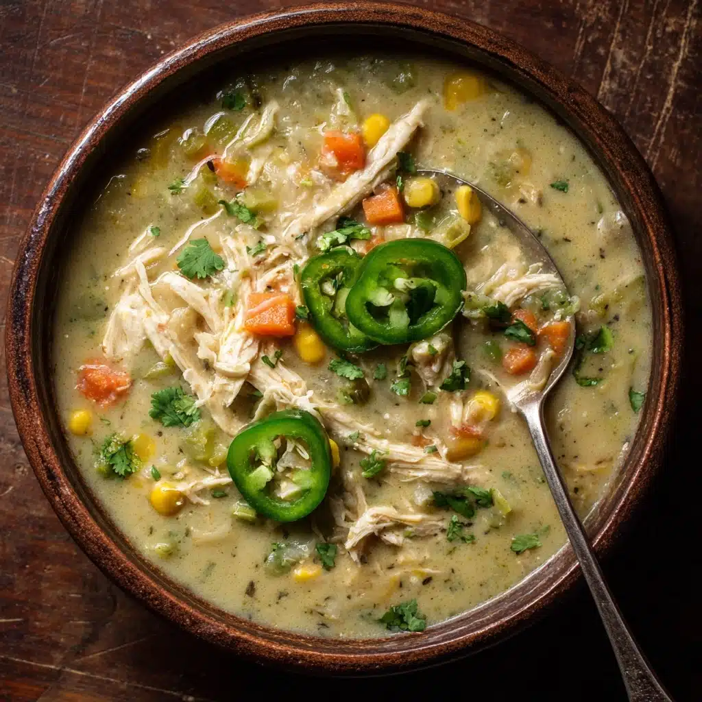 Crock Pot Green Enchilada Chicken Soup Recipe - Recipe Image