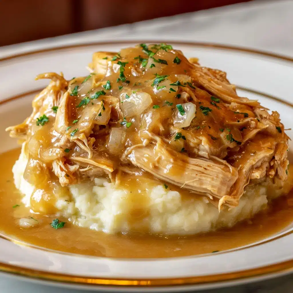 Slow Cooker Chicken and Gravy Recipe