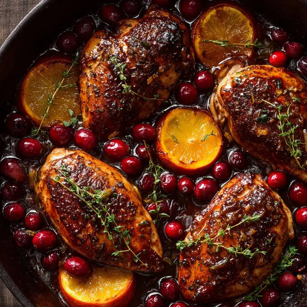 Cranberry Orange Chicken Recipe - Recipe Image