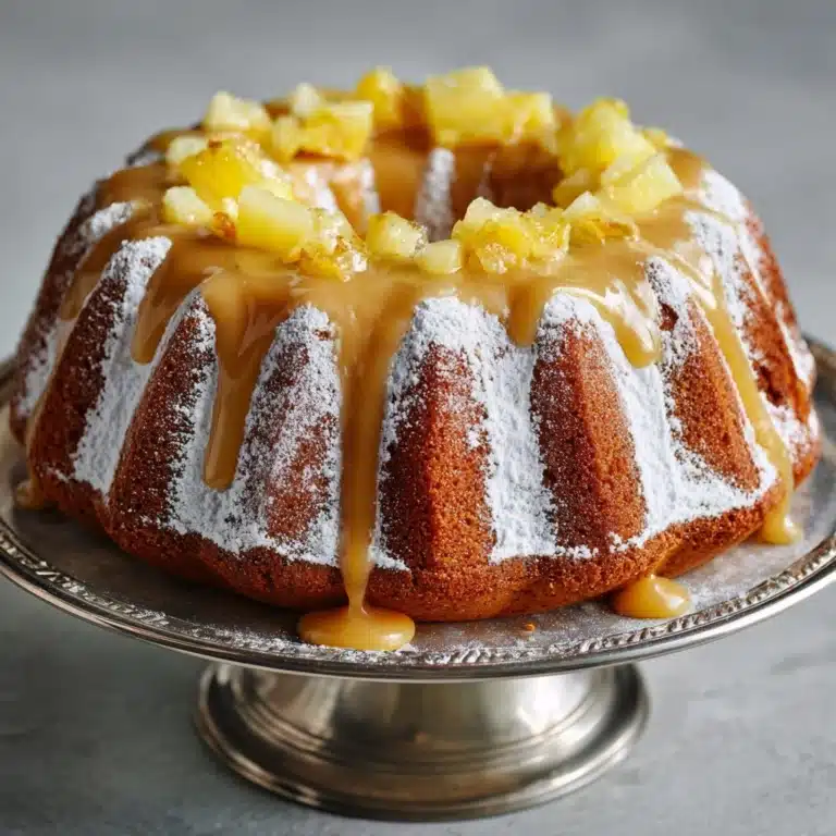 Pineapple Cream Cheese Pound Cake Recipe