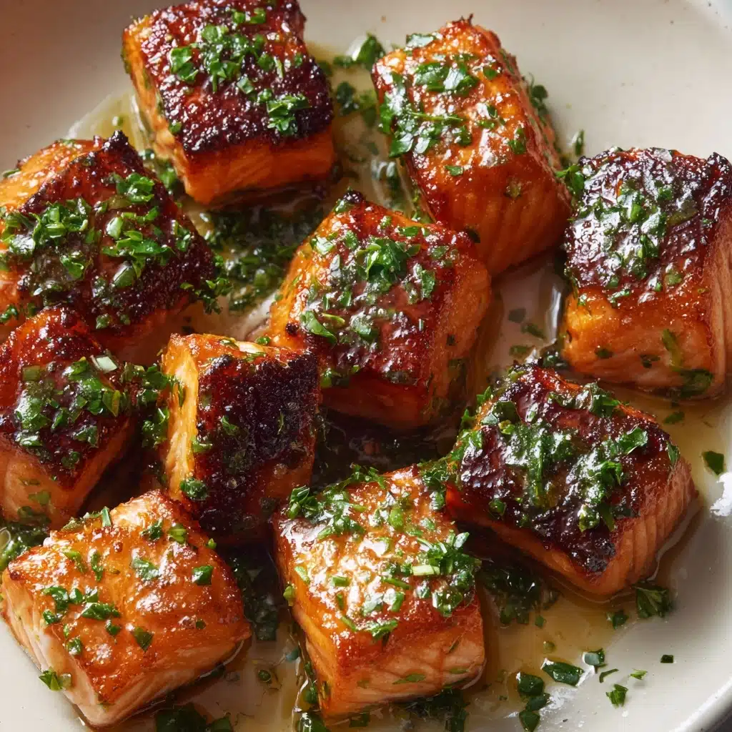 Pan-Seared Salmon Bites Recipe - Recipe Image