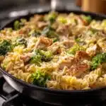 Cheesy Garlic Chicken and Broccoli Pasta Recipe