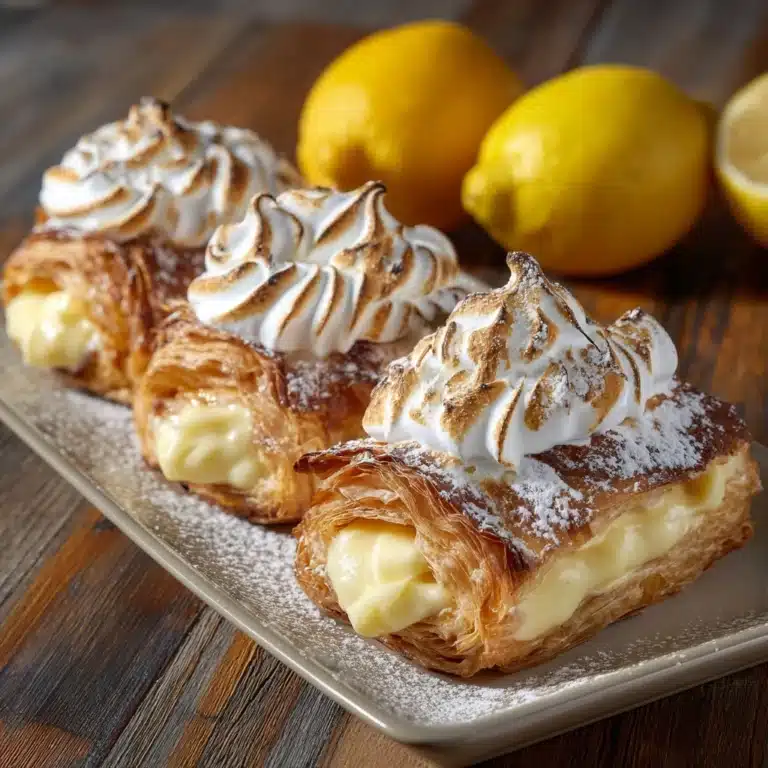 Lemon Meringue Pie Cannoli Recipe