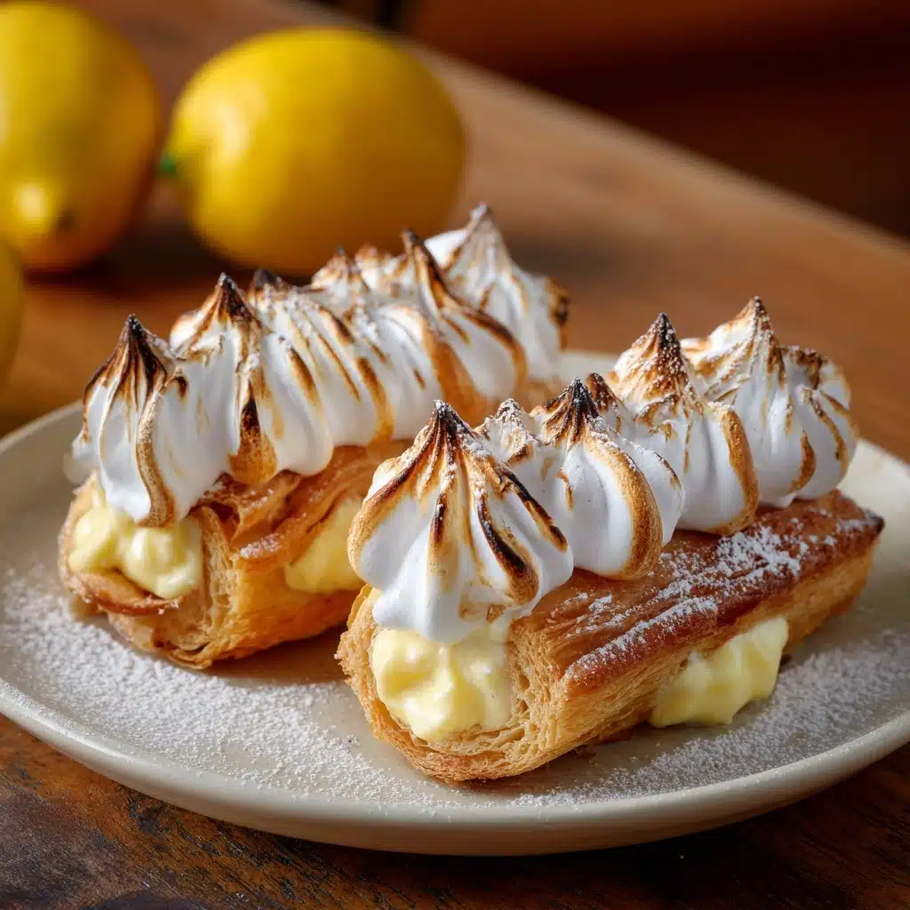 Lemon Meringue Pie Cannoli Recipe - Recipe Image