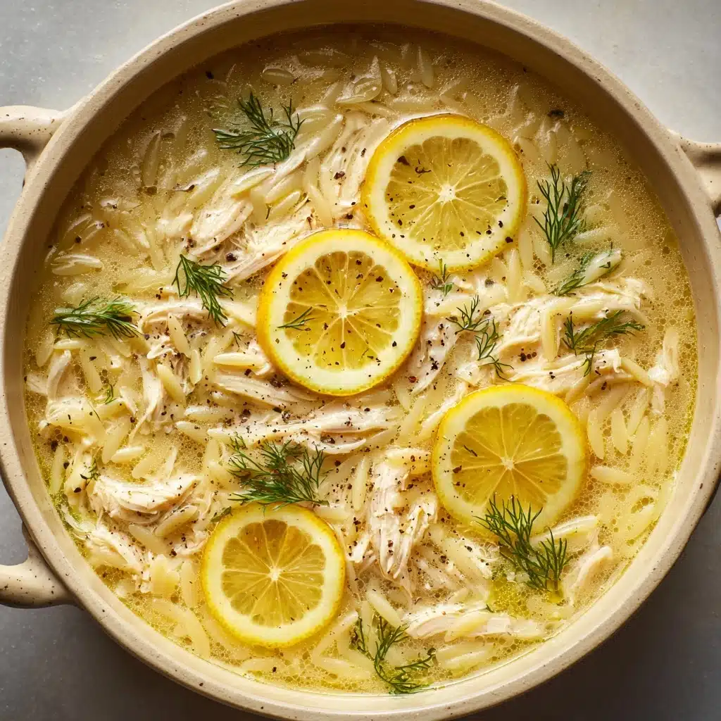 Avgolemono (Greek Egg and Lemon Soup) Recipe