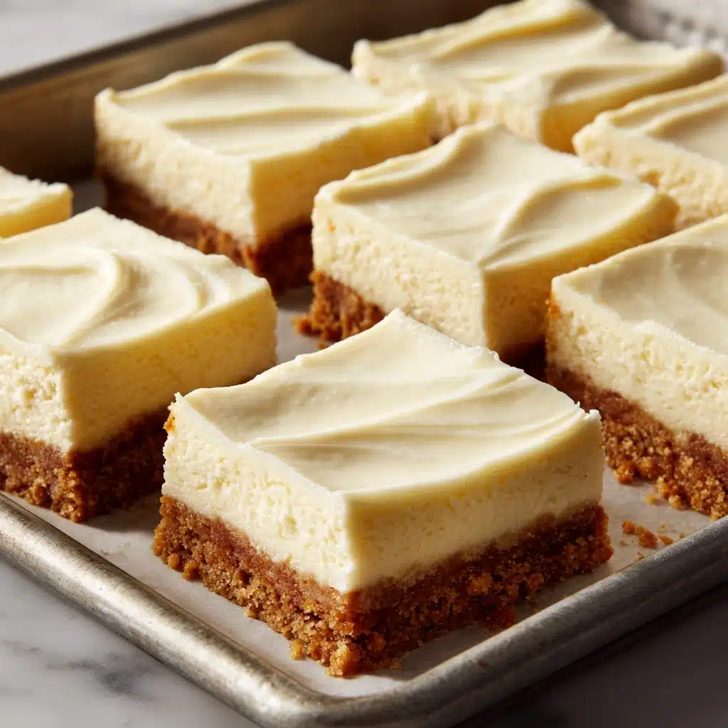 No Bake Cheesecake Bars Recipe - Recipe Image