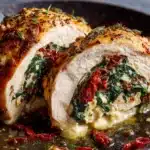 Sundried Tomato, Spinach, and Cheese Stuffed Chicken Recipe