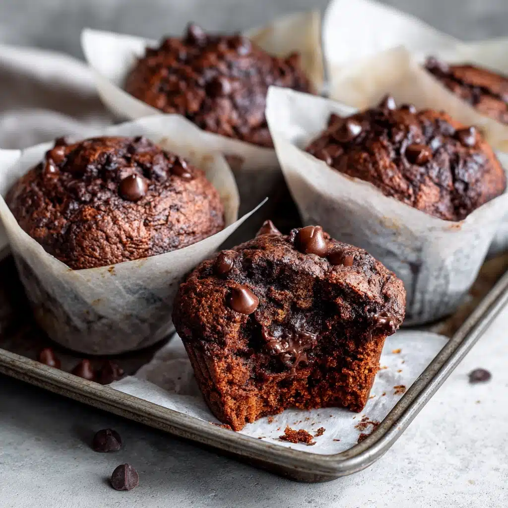Double Chocolate Espresso Muffins Recipe - Recipe Image
