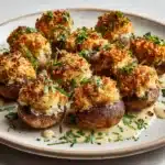 Crispy Garlic Mushroom Bites Recipe