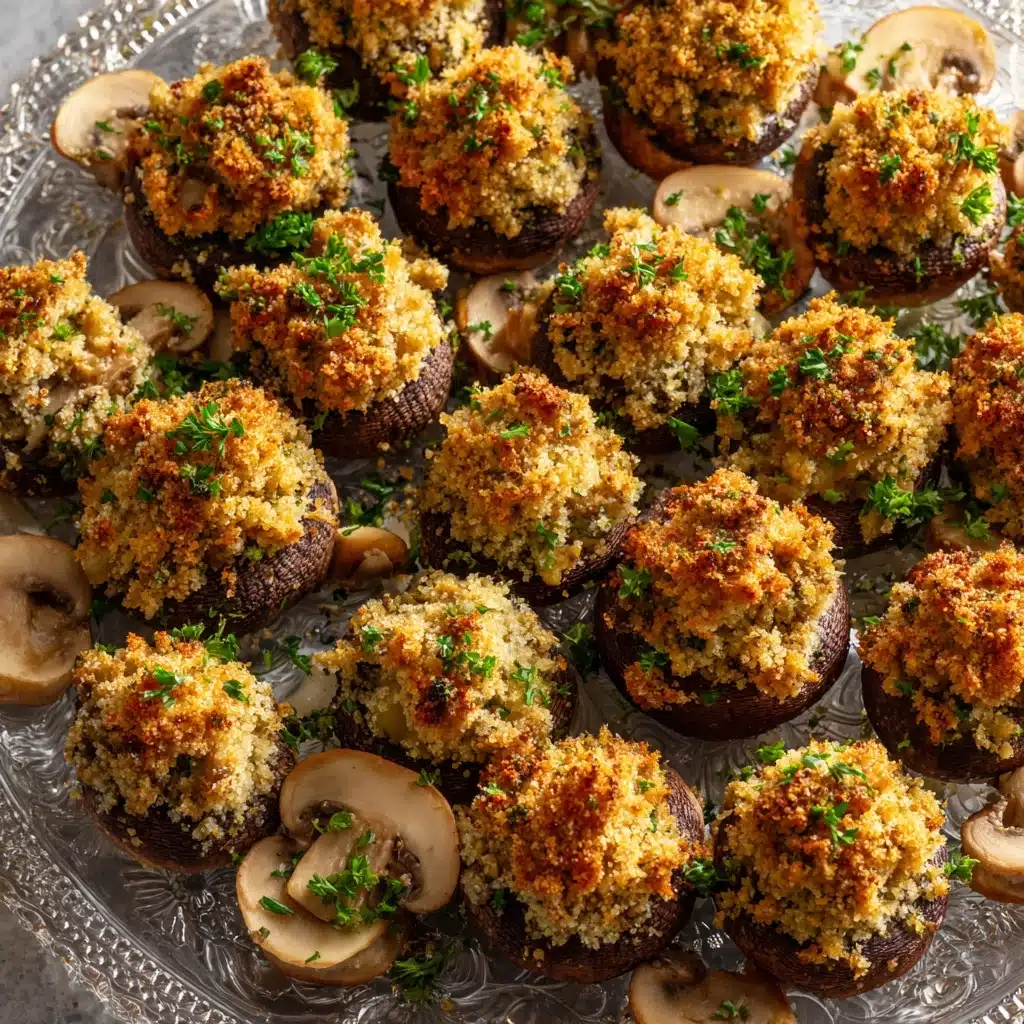 Crispy Garlic Mushroom Bites Recipe - Recipe Image