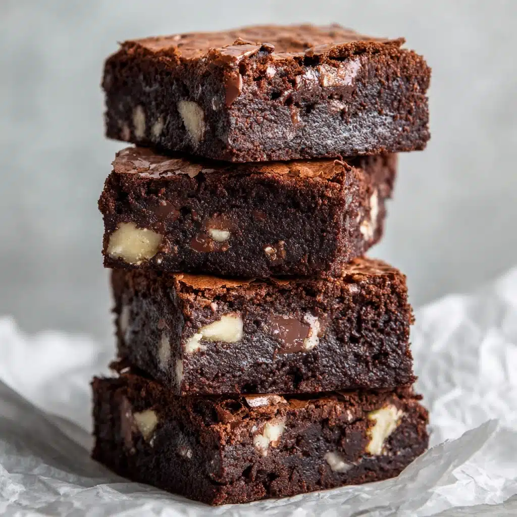 Chocolate Fudge Brownies with Walnuts Recipe - Recipe Image
