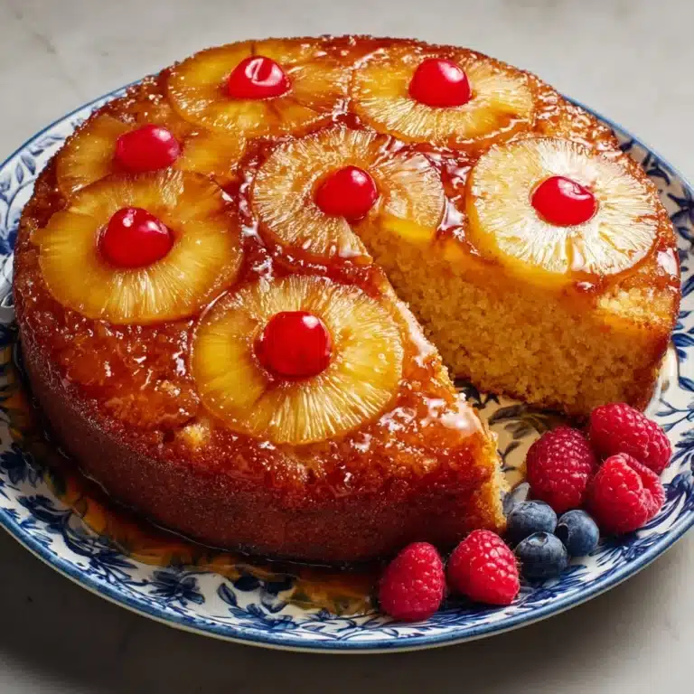 Pineapple Upside-Down Cake Recipe