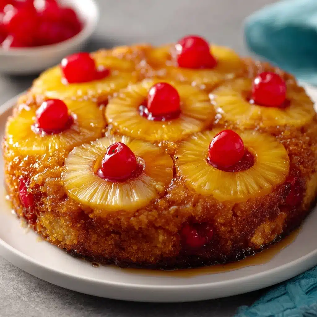 Pineapple Upside-Down Cake Recipe - Recipe Image
