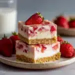 Strawberry Cheesecake Bars Recipe
