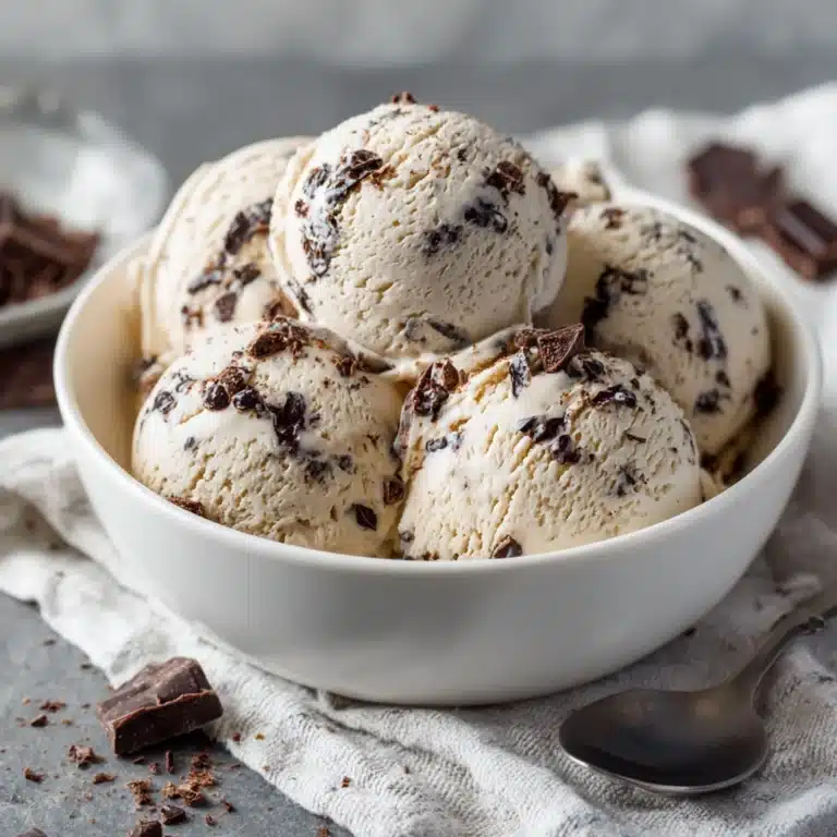 Chocolate Chip Cookie Dough Ice Cream Recipe