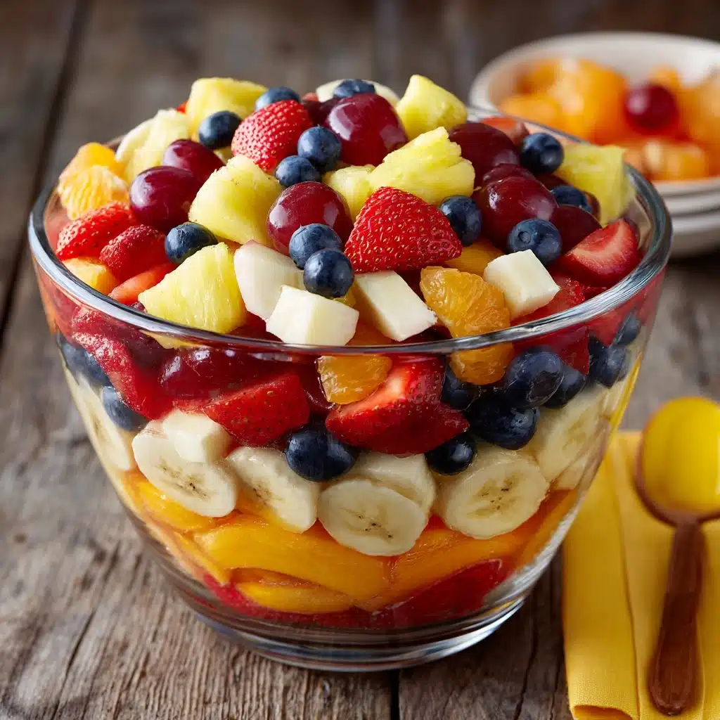 Vanilla Pudding with Fresh Fruit Recipe - Recipe Image