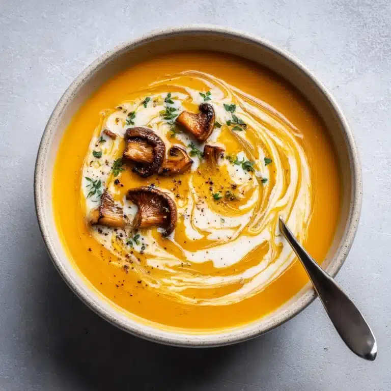 Roasted Butternut Squash Soup Recipe