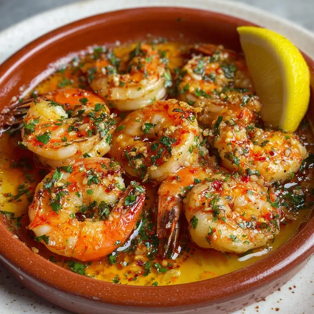 Spanish Garlic Prawns Recipe