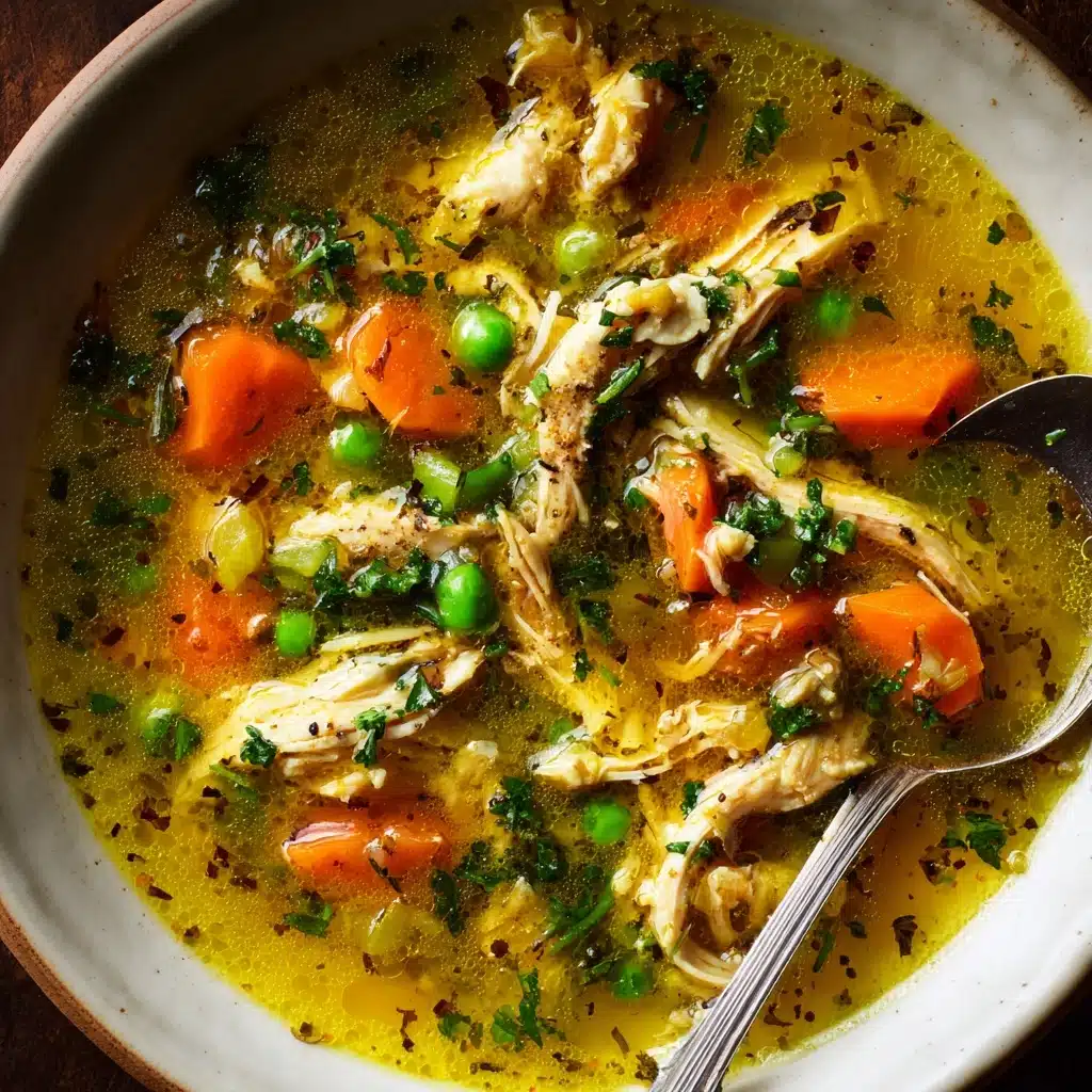 Anti Inflammatory Turmeric Chicken Soup Recipe - Recipe Image