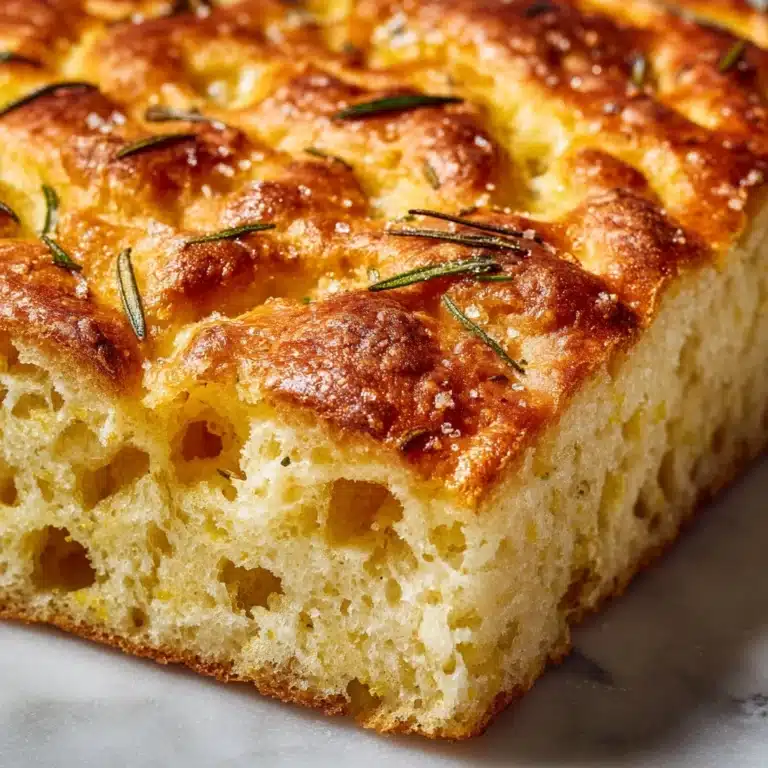 Rosemary & Roasted Garlic Artisan Bread Recipe