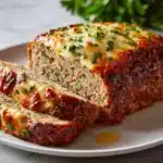 Melt-in-Your-Mouth Garlic Parmesan Chicken Meatloaf Recipe