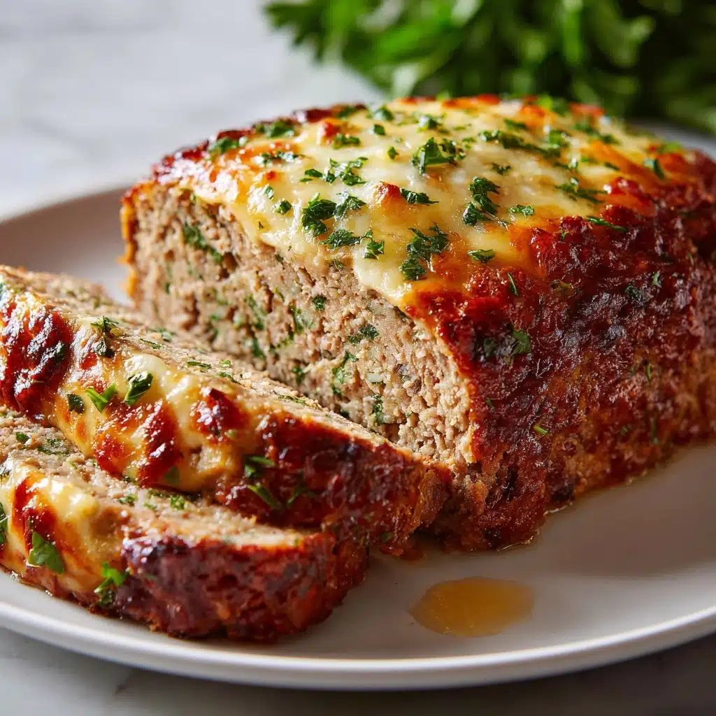 Melt-in-Your-Mouth Garlic Parmesan Chicken Meatloaf Recipe