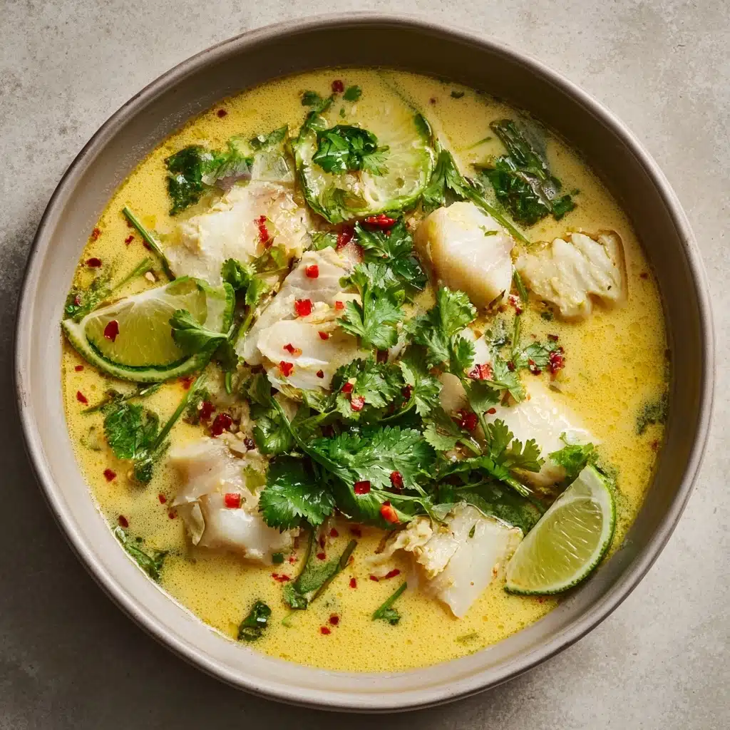 Coconut Lime Fish Soup Recipe