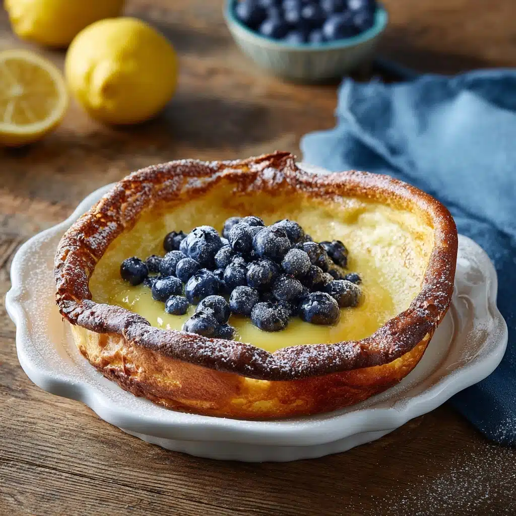 Lemon Curd and Blueberry Dutch Baby Recipe