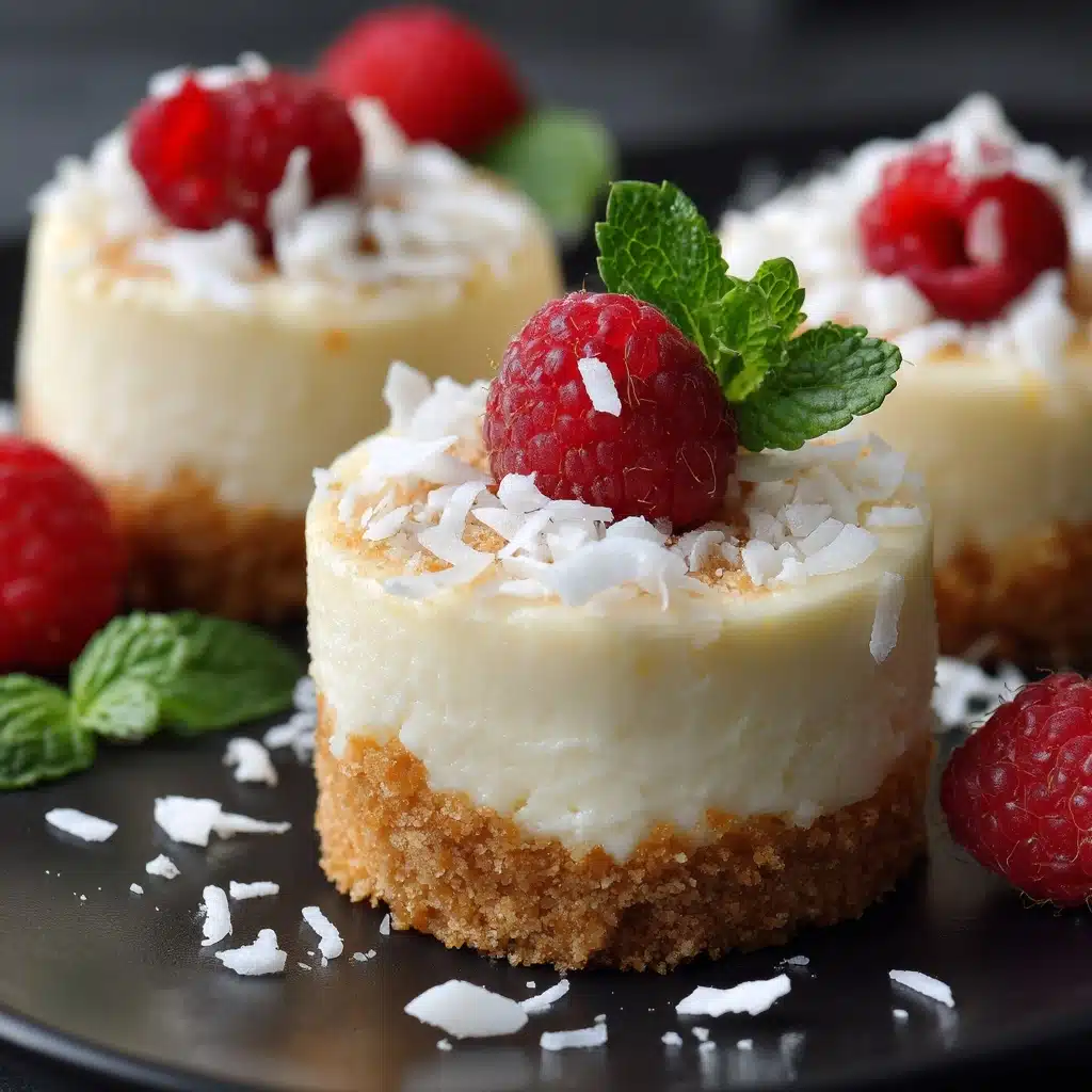 Coconut Milk Mini Cheesecakes Recipe
