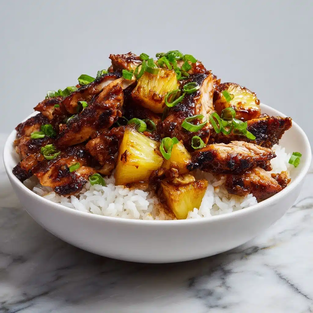 Hawaiian Huli Huli Chicken Pineapple Recipe - Recipe Image
