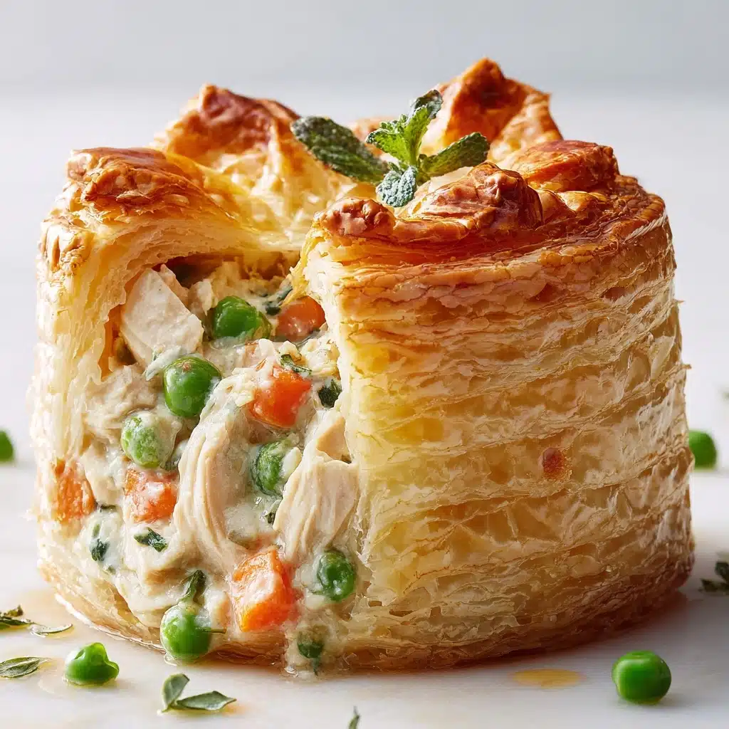 Mini Chicken Pot Pies Recipe - Recipe Image