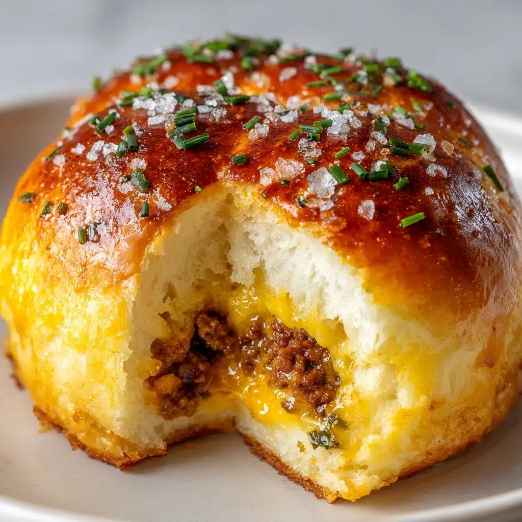 Garlic Parmesan Cheeseburger Bombs Recipe
