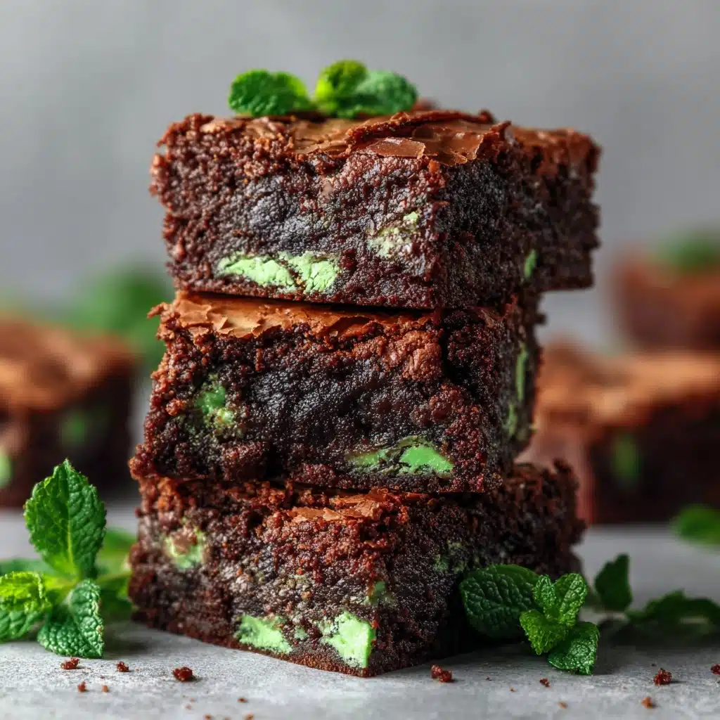 Mint Brownies Recipe - Recipe Image