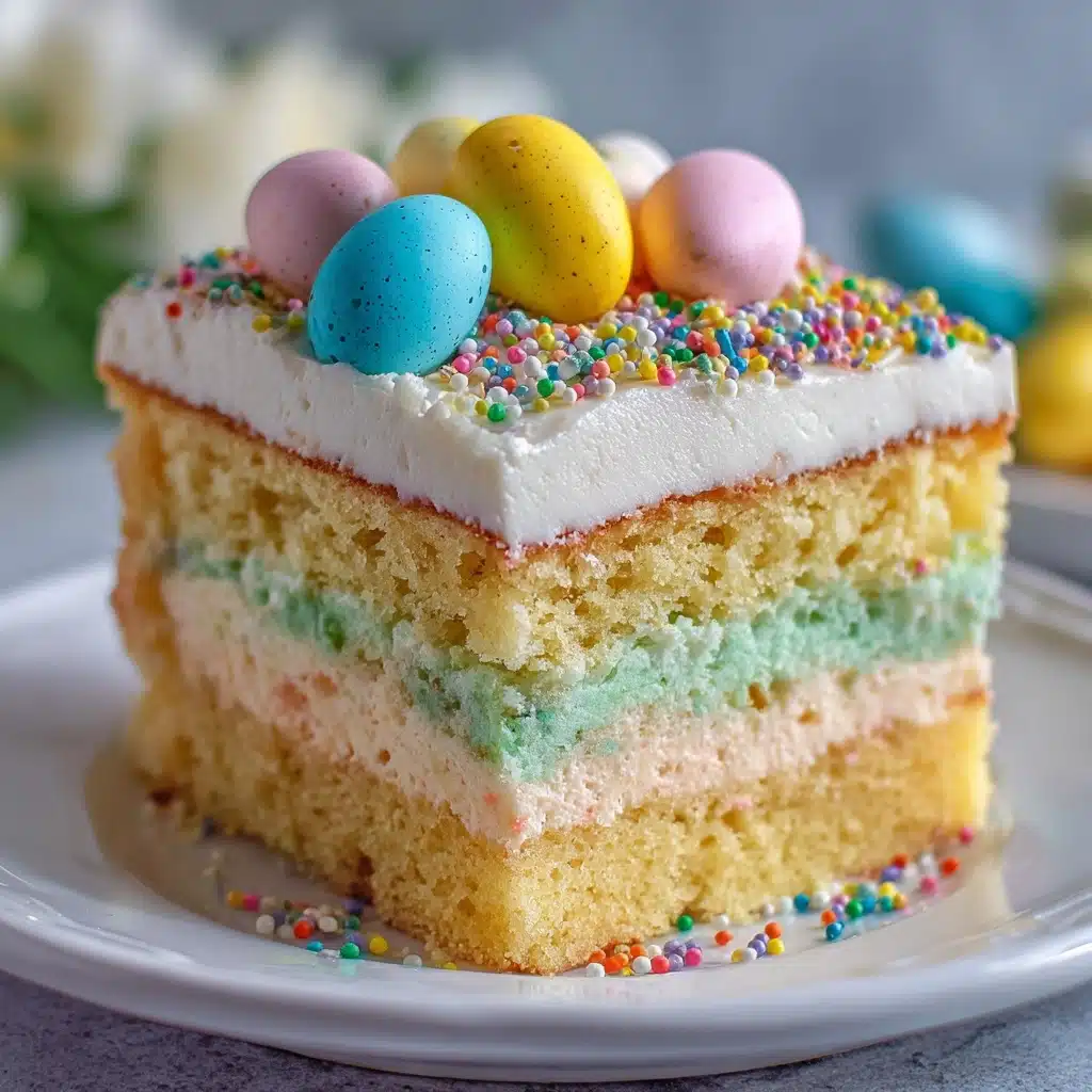 Easter Poke Cake Recipe - Recipe Image