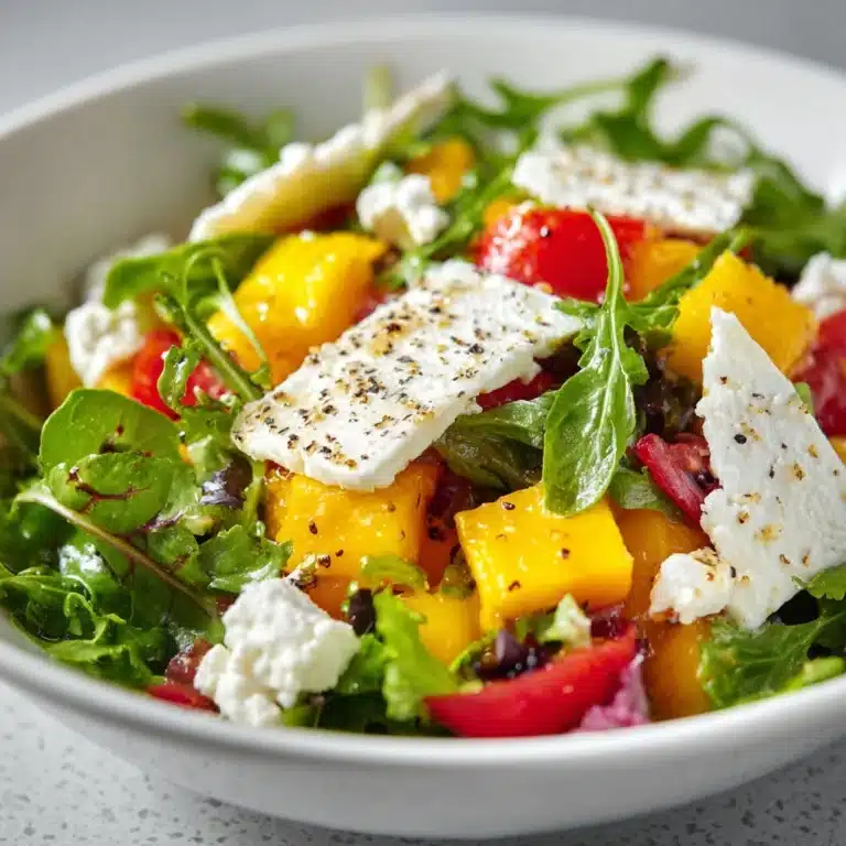 Delicious Spring Salad with Goat Cheese Recipe