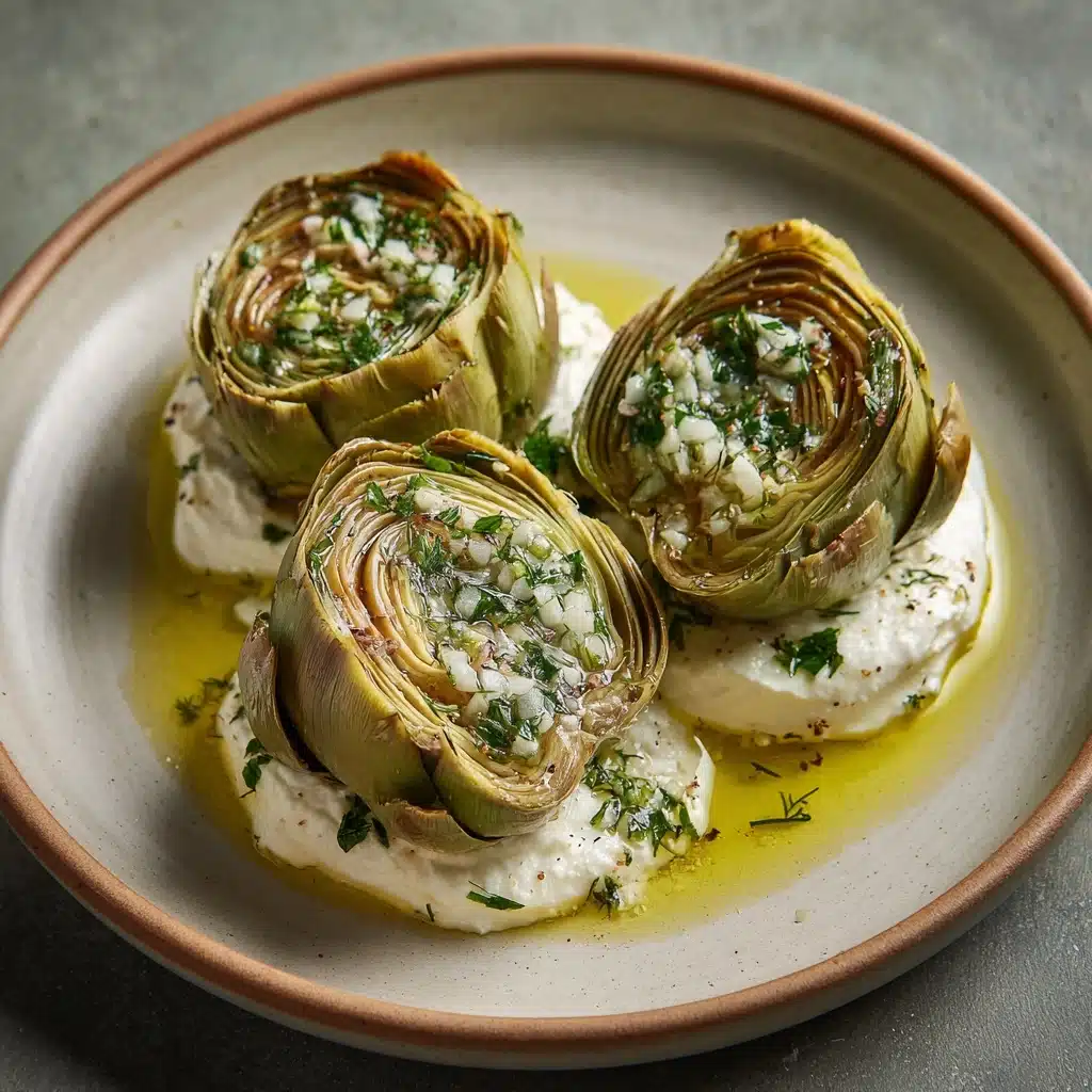 Artichokes on Whipped Ricotta Recipe